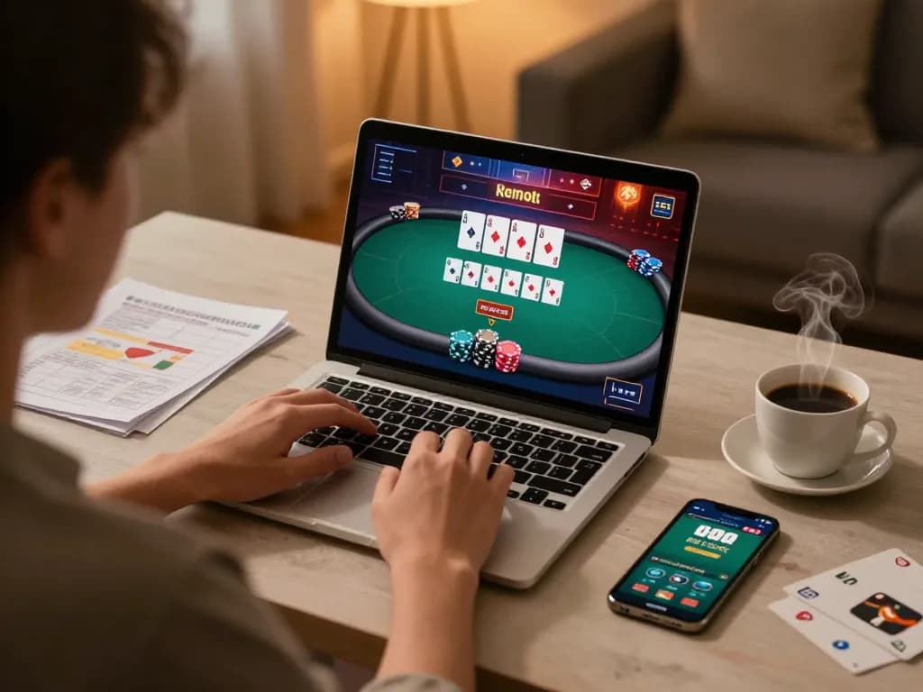 Betting responsibly with watchballonline while enjoying poker games at home.