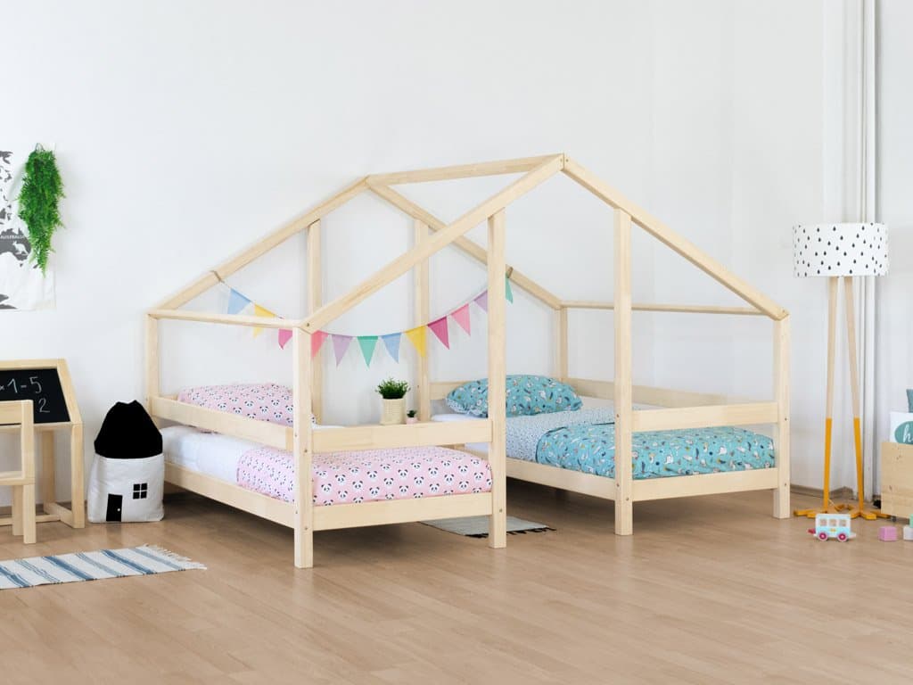 Ein sicherer Schlafplatz mit Stil – Hausbett 120x200 mit Schutzgitter