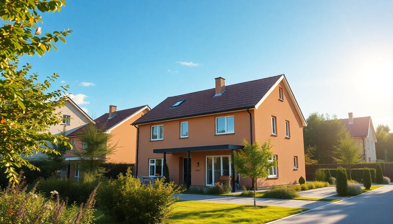 Modernes Einfamilienhaus in ruhiger Nachbarschaft, ideal für Hauskauf.