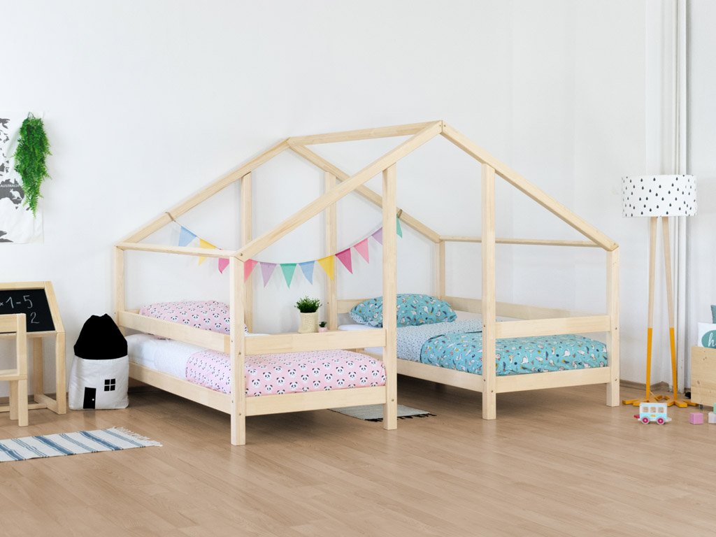 Ein sicherer Schlafplatz mit Stil – Hausbett 120x200 mit Schutzgitter