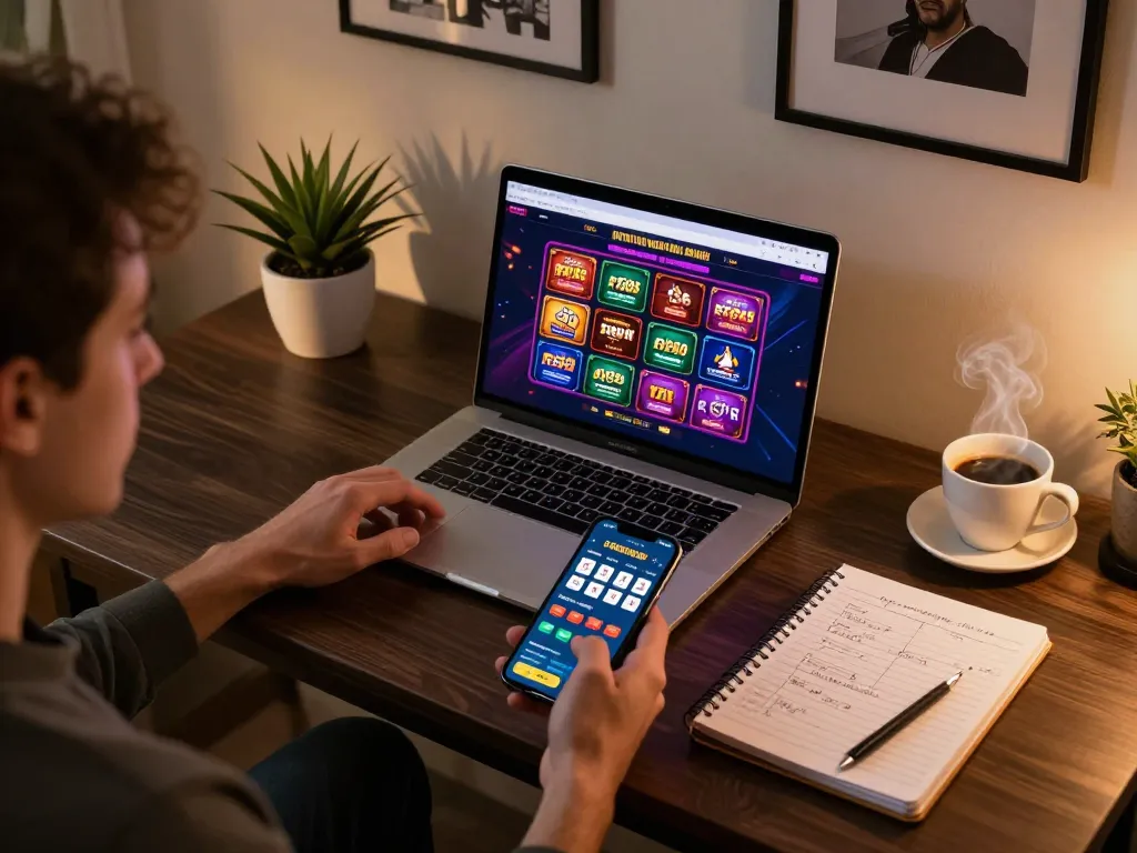 Play games on the RR88 online casino interface with a cozy setup for strategic betting.