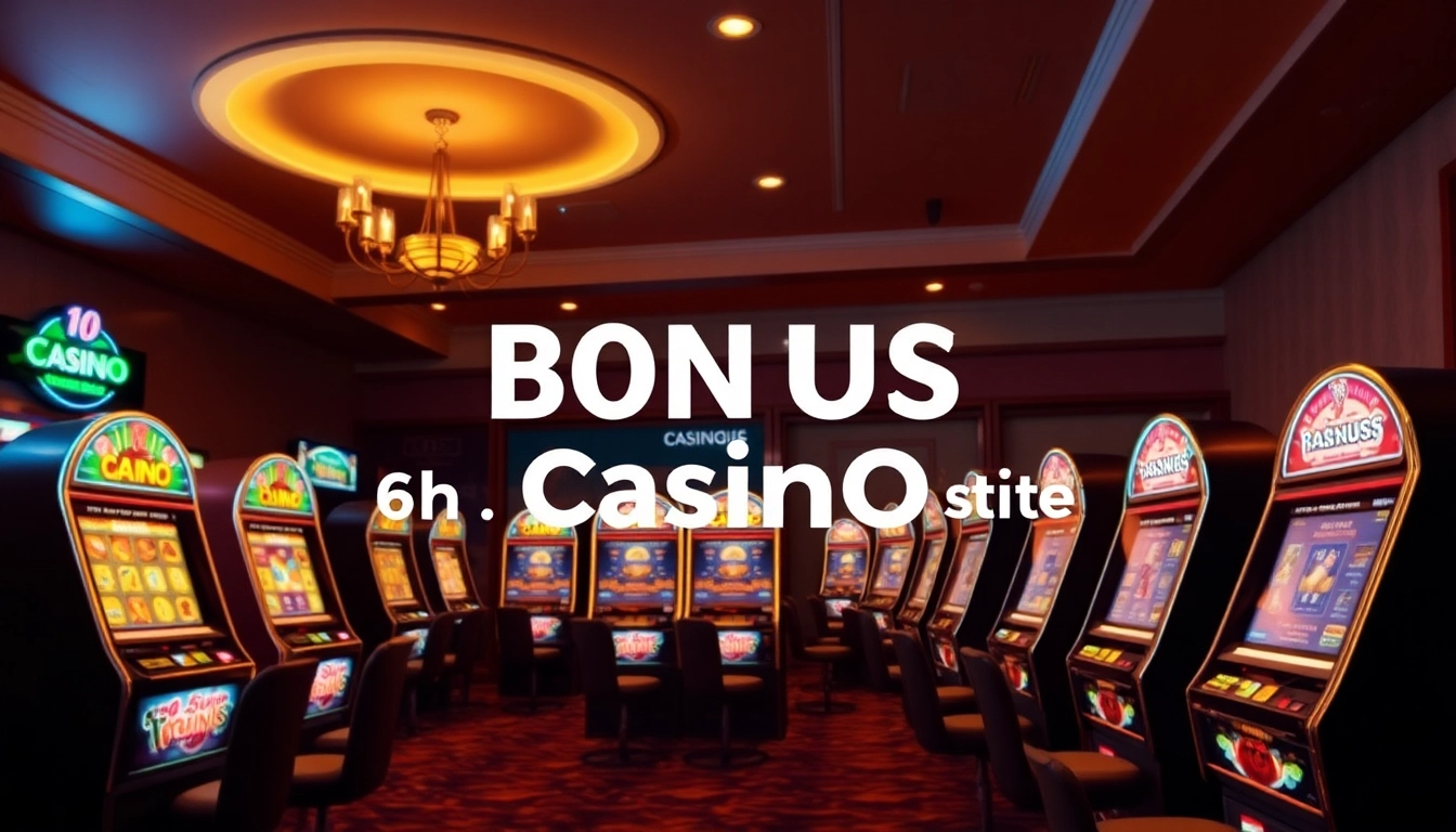 Erlebe den aufregenden online casino bonus und entdecke die besten Spielmöglichkeiten in einem einladenden Casino-Umfeld.