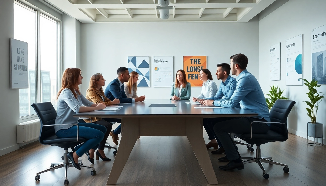 Interaktive Sicherheiten von Headhunter Berlin in einem modernen Büro, das Kandidaten ermutigt.