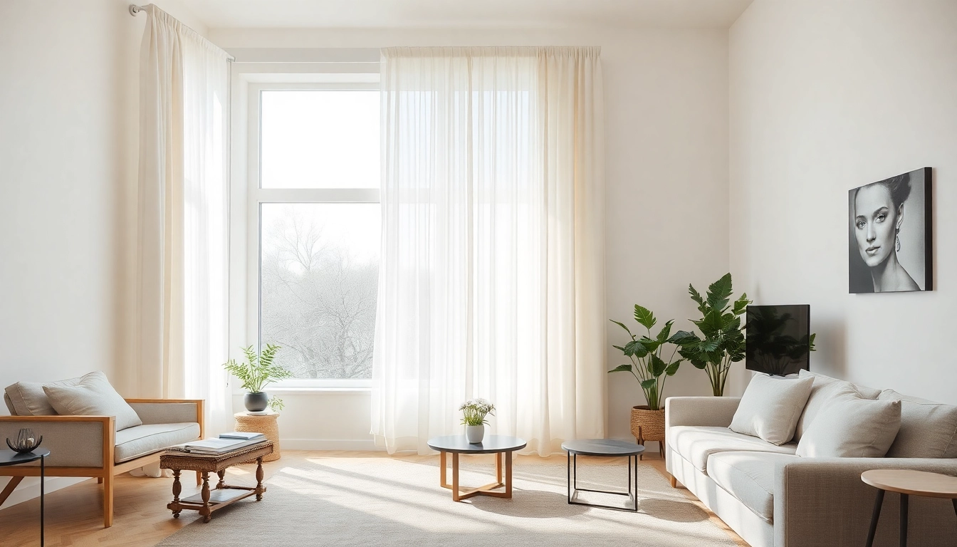 Gestalte dein Zuhause mit einem eleganten Plissee nach Maß in einem hellen, cremefarbenen Stoff, das den Raum beleuchtet und Wärme bietet.