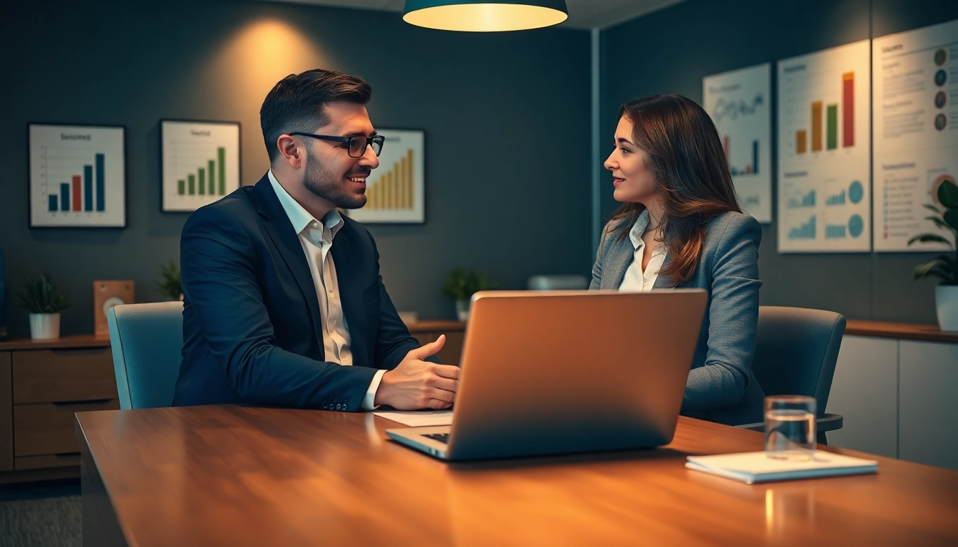 Consultation with a Headhunter Kiel highlighting professional engagement.