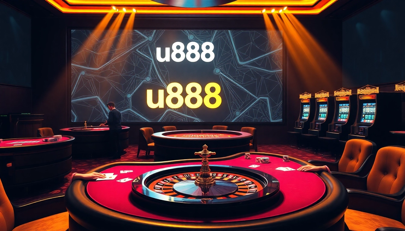 Experience thrilling gameplay at u888 online casino with exciting tables and games.
