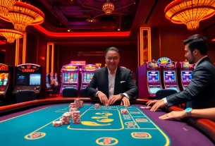 MMOO players enjoying an engaging casino experience with live dealers and vibrant gaming interfaces.