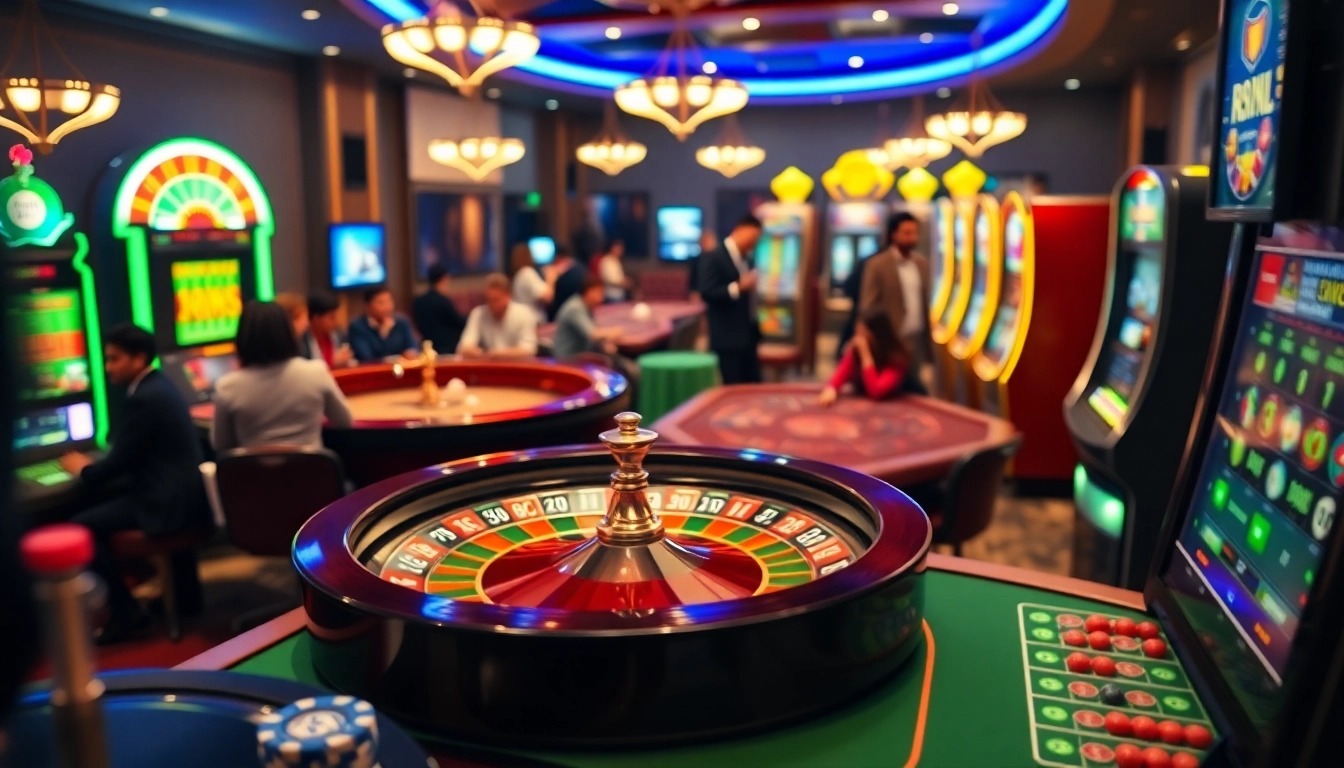 Winning strategies at https://f168.sarl/ with vibrant casino games and eager players.