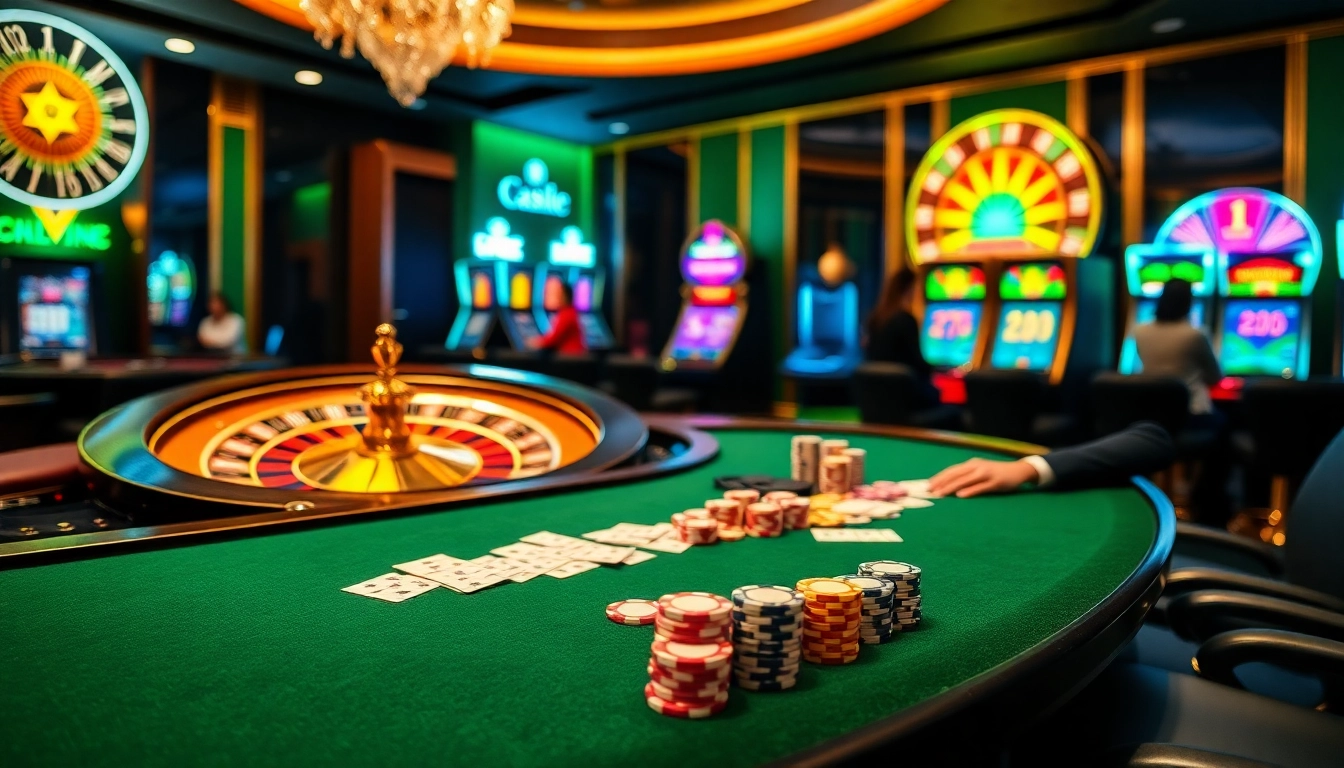 S8 casino patrons engaging in exciting gameplay at a luxurious poker table.