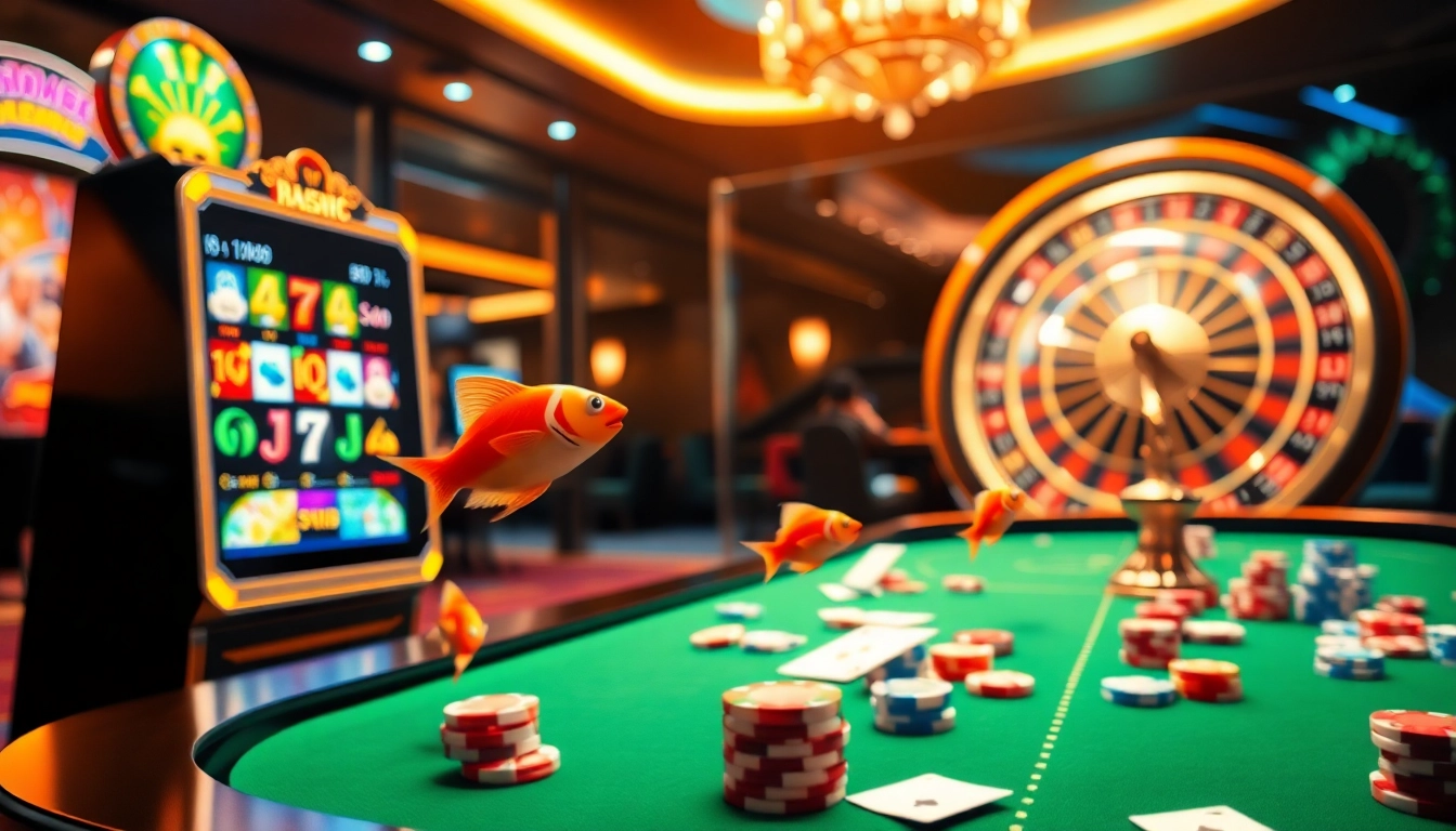 TT88 bắn cá game with vibrant digital fish targets and dynamic gaming atmosphere.